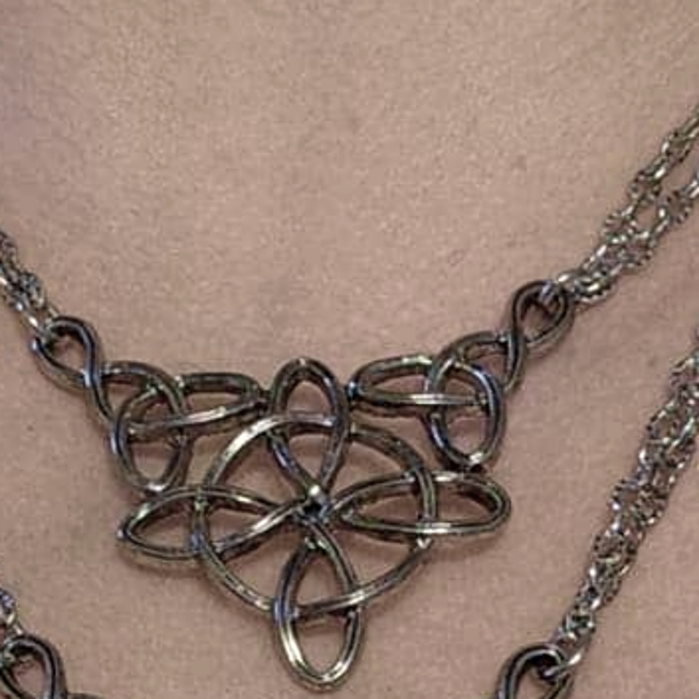 Celtic knot necklace